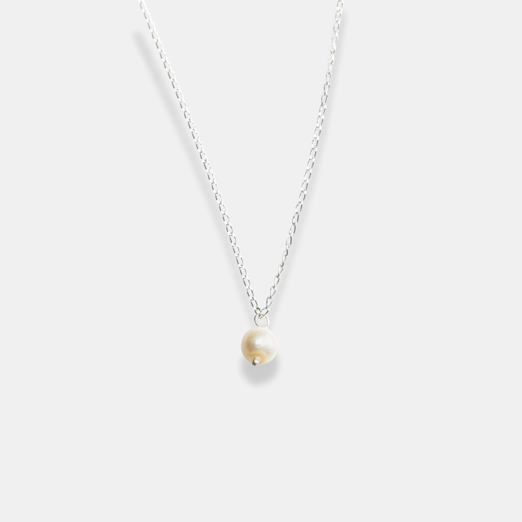 Collar perla colgante