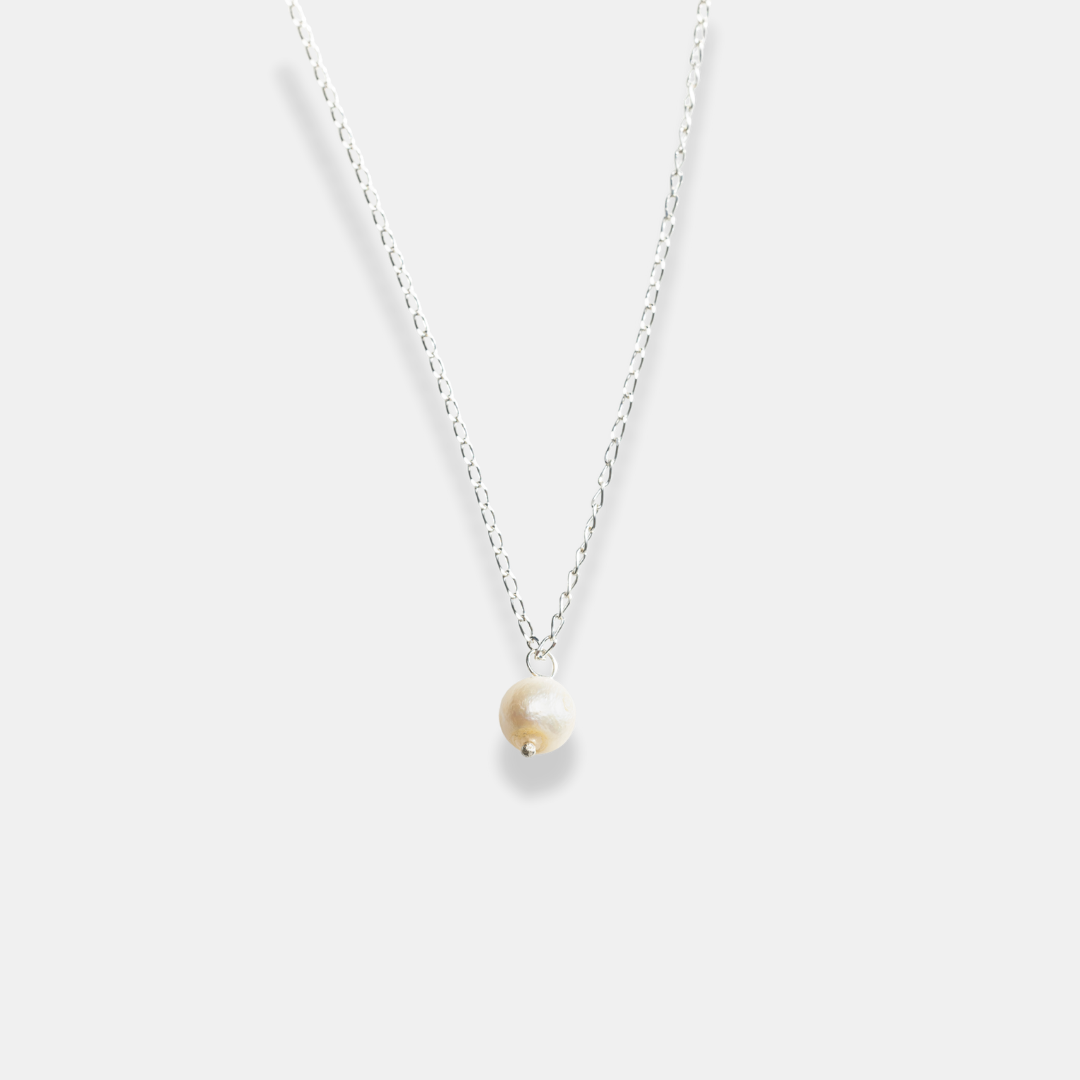 Collar perla colgante
