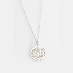 Collar virgen papel picado