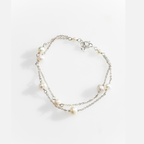 Pulsera perlas separadas